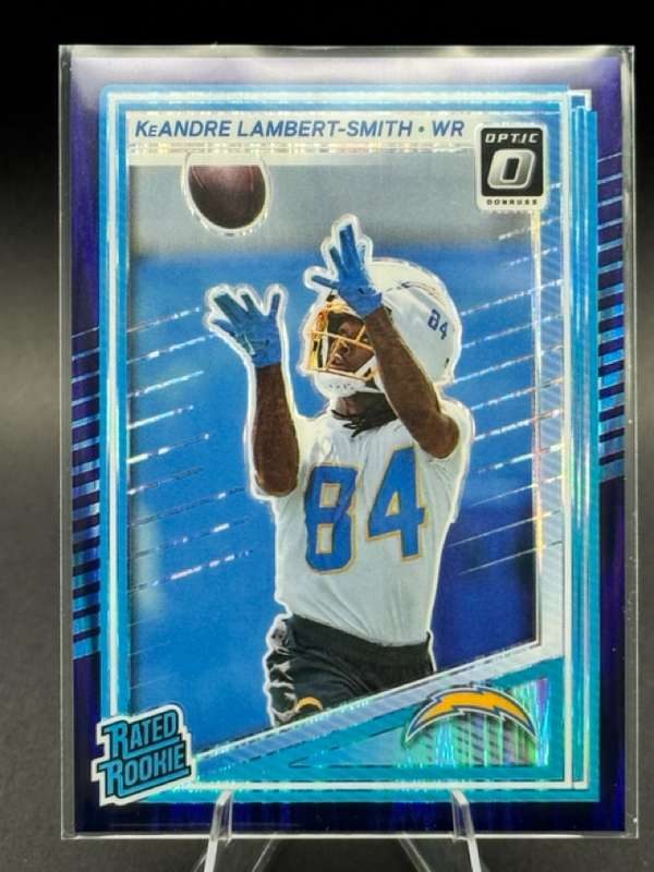 2025 Donruss Optic Blue Glitter KeAndre Lambert-Smith #271