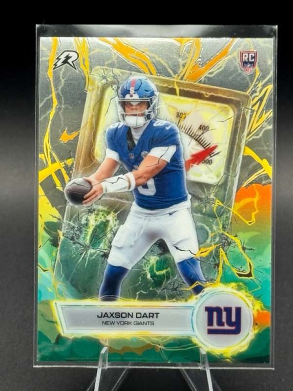 2025 Topps Resurgence Voltaic Jaxson Dart #VT-2