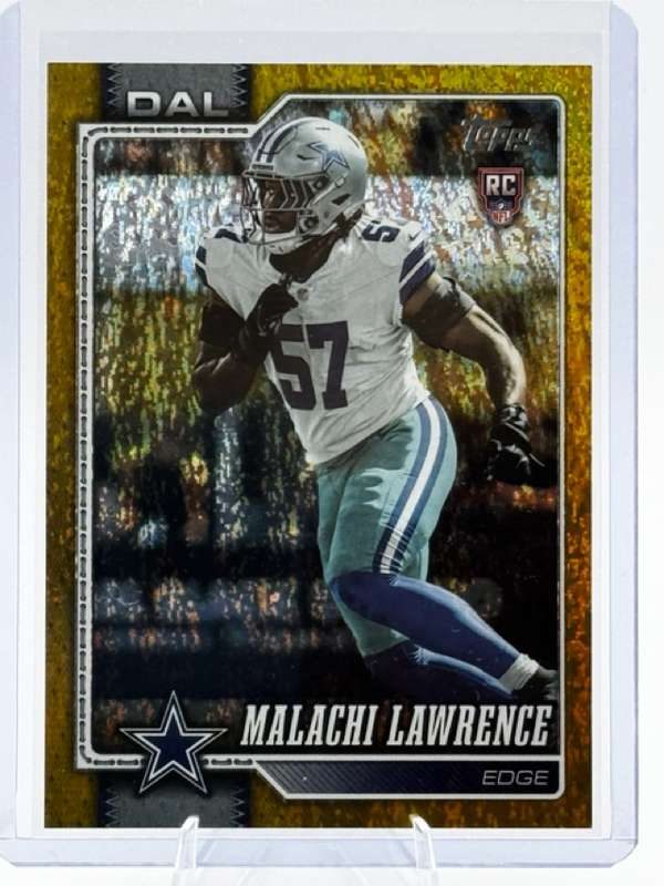 2026 Topps Flagship Gold Sandglitter Malachi Lawrence #352 /50