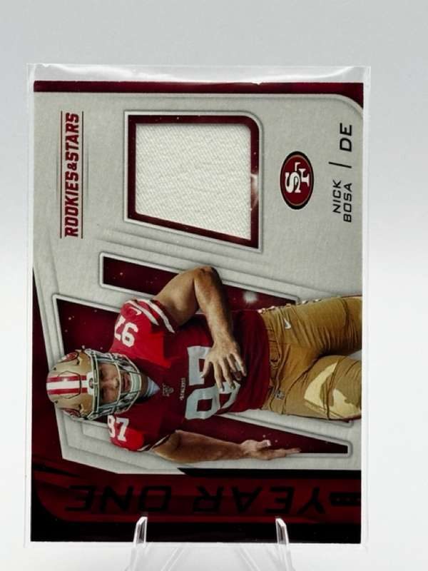 2019 Panini Rookies & Stars Year One Jersey Nick Bosa #YO-NB
