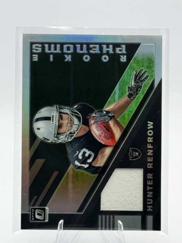 2019 Donruss Optic Rookie Phenoms Red and Yellow Hunter Renfrow #RP40