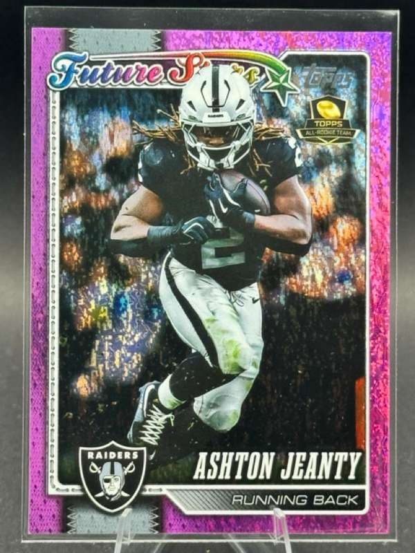 2026 Topps Flagship Pink Holo Foil Ashton Jeanty #262