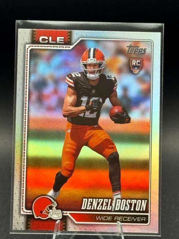 2026 Topps Flagship Rainbow Foil Denzel Boston #322