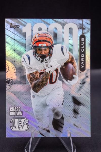 2026 Topps Flagship 1000 Yard Club Chase Brown #1YC-36