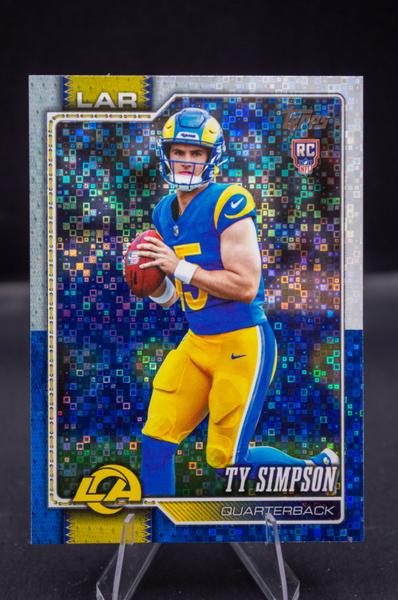 2026 Topps Flagship White & Blue Ty Simpson #302