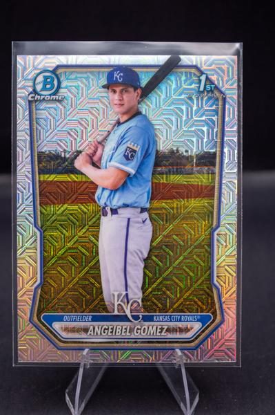 2026 Bowman Chrome Prospects Mega Box Mojo Refractor Angeibel Gomez #BCP-194