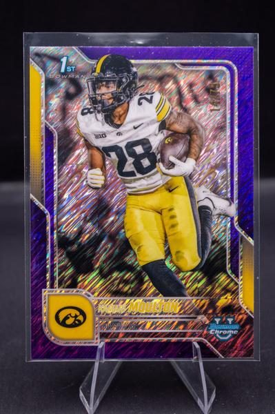 2025 Bowman University Chrome Purple Shimmer Refractor Kamari Moulton #5 /75