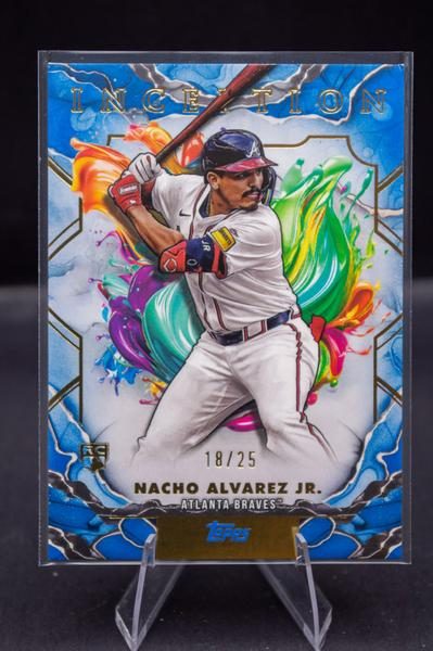 2025 Topps Inception Blue Nacho Alvarez Jr. #9 /25