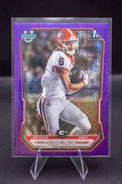 2026 Bowman Chrome Prospects Purple Mojo Refractor Isiah Canion #BCP-53 /75