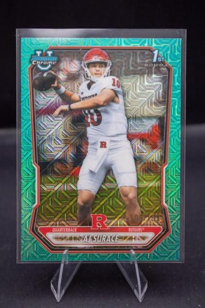 2026 Bowman Chrome Prospects Aqua Mojo Refractor AJ Surace #BCP-137 /199