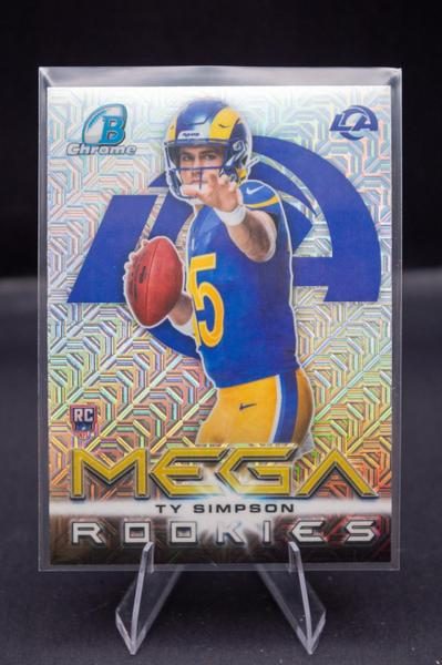 2026 Bowman Mega Rookies Mojo Refractor Ty Simpson #MR-2