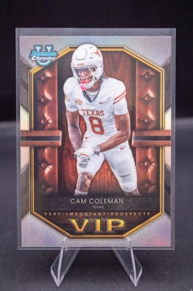 2026 Bowman Very Important Prospects Refractor Cam Coleman #VIP-10